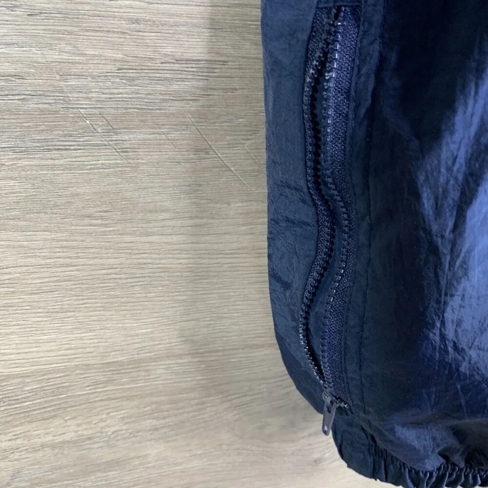 Reebok  Classics Vector Track J Zip Windbreaker Jacket Removable Hood Mens Large - Picture 6 of 10